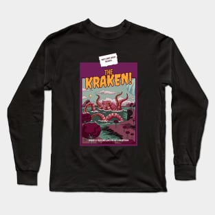 The Kraken. Pirates inspired Long Sleeve T-Shirt